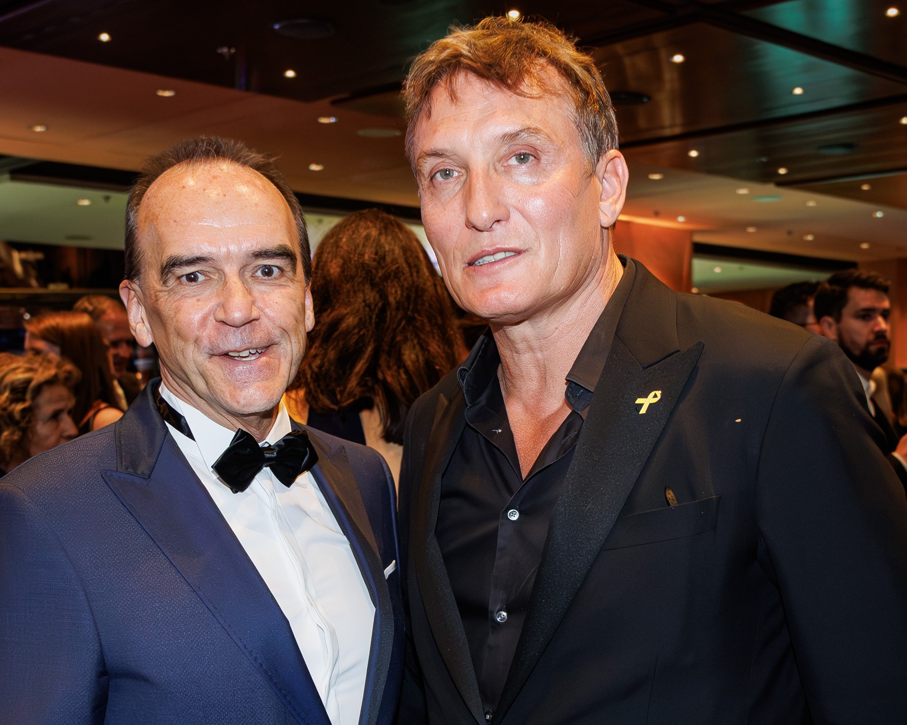 Gerhard Wilhelm und Schauspielstar Oliver Masucci | Dirk Lässig